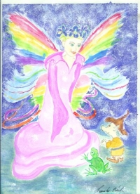 07 Regenbogendeva  Naturwesen-Essenz  --  100ml Spray