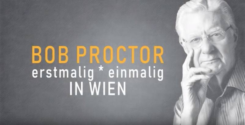 Bob Proctor erstmalig einmalig in Wien